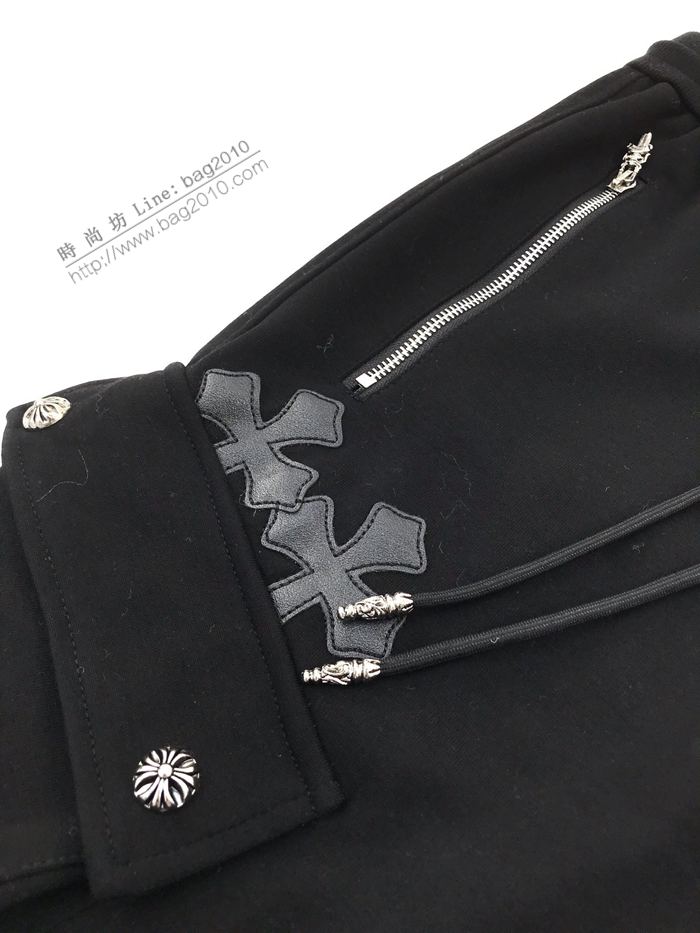 Chrome Hearts男裝 克羅心2020秋冬新款衛褲 雙面磨毛螺紋棉  ydi3259